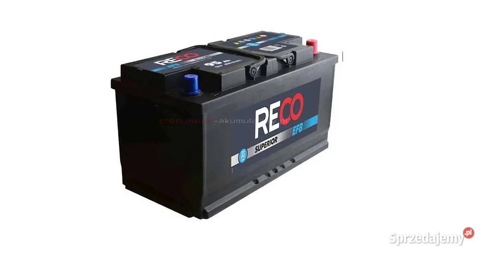 Akumulator Reco EFB 12V 95Ah 850A warmińsko-mazurskie Olsztyn