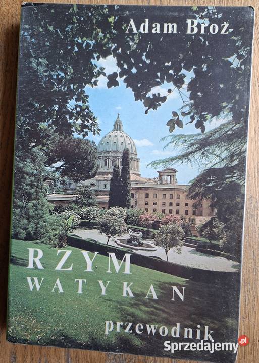 Rzym i Watykan Adam Broż przewodnik małopolskie Kraków