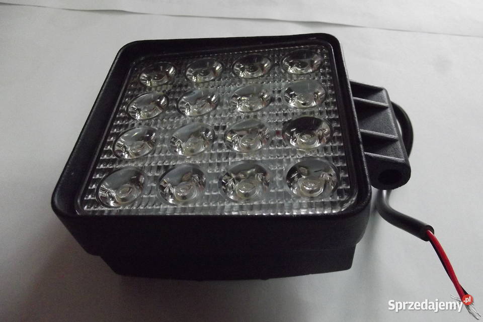Lampa robocza diodowa kwadratowa16 led 48W Parczew