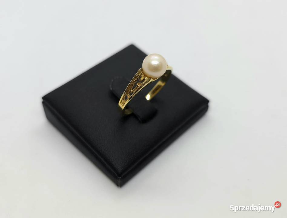 Złoty pierścionek próby 750 348g Rozmiar 21 Elbląg