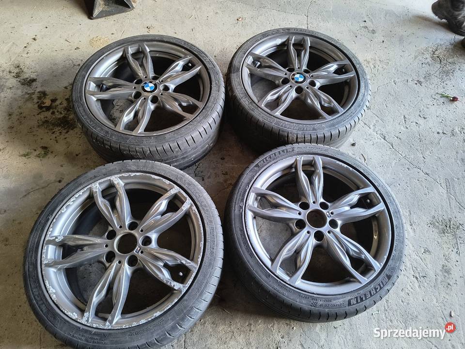 Alufelgi BMW 5x112 z oponami Garbacz