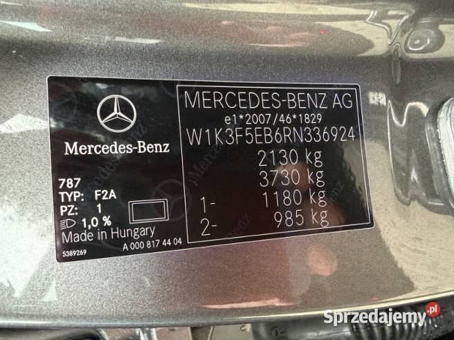 MERCEDESBENZ A45 S AMG 2024 199100 ccm 421 Warszawa sprzedam