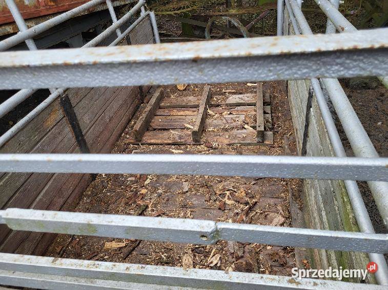 Przyczepka rolnicza dwukołówka taradajka Strzelin