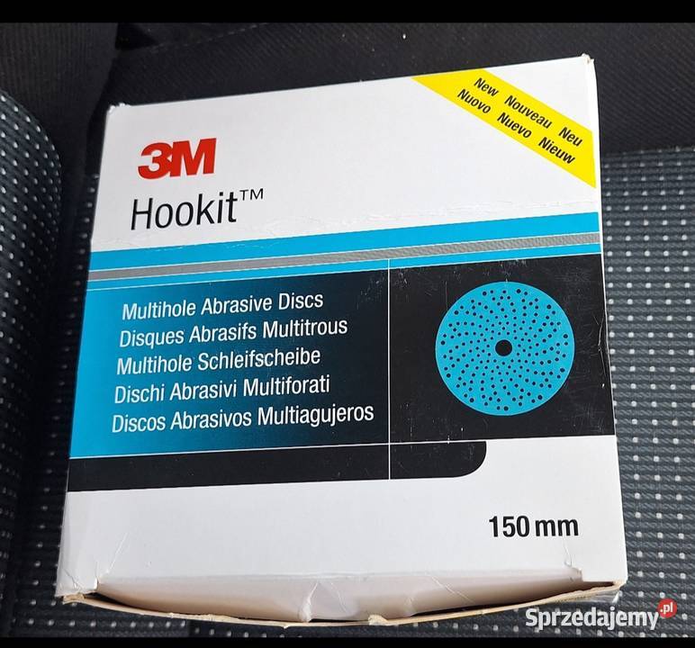 Krążki ścierne na rzep 150mm 3M Hookit 325U Materiały ścierne