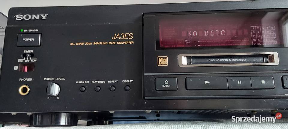 Nagrywarka Minidisc Sony MDSJA3 Warszawa