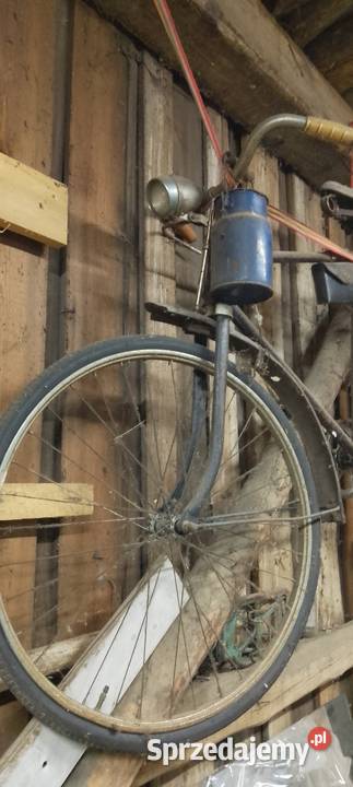 Stary zabytkowy rower