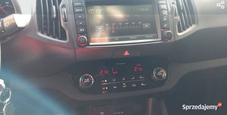 Kia sportage III 17 CRDI Diesel116 bez dwumasy garażowany Kia Siedlce