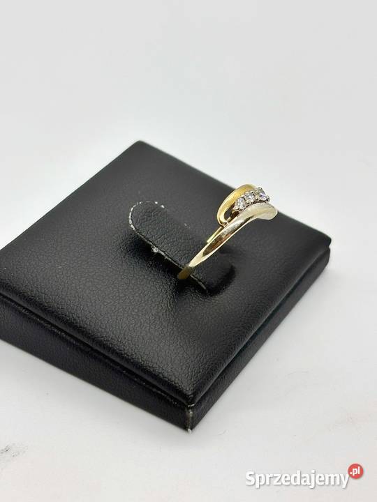 Złoty pierścionek pr 585 185g Rozmiar 11 z 3 Pierścionki Elbląg