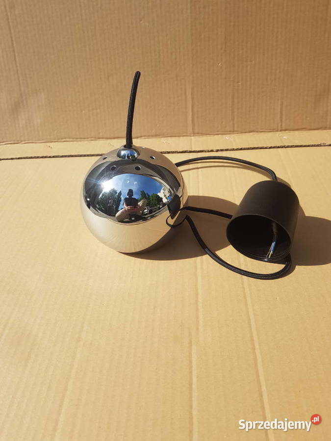 Lampa wisząca KULKA chrom 1x50W GU10 LED mazowieckie Warszawa