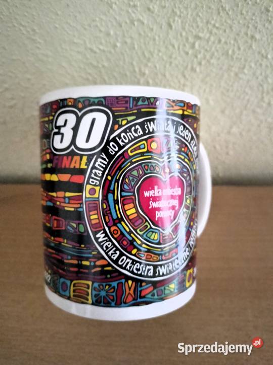 Kubek kolekcjonerski WOŚP 30 finał Tarnobrzeg