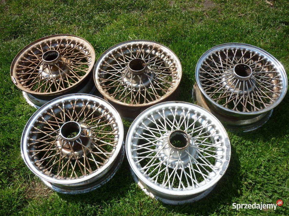 felgi szprychowe Jaguar 14 calowe komplet 4 Mielec