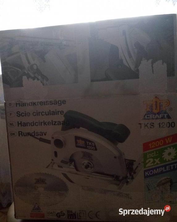 Pilarka tarczowa TOP CRAFT TKS 1200 Lutcza sprzedam