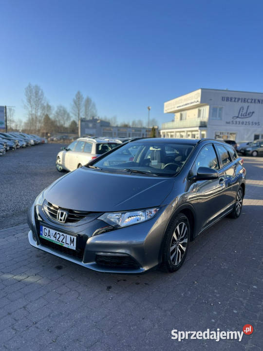 Honda Civic Honda Civik 2014 16 diesel 120 navi Rok produkcji 2014 Civic pomorskie Słupsk