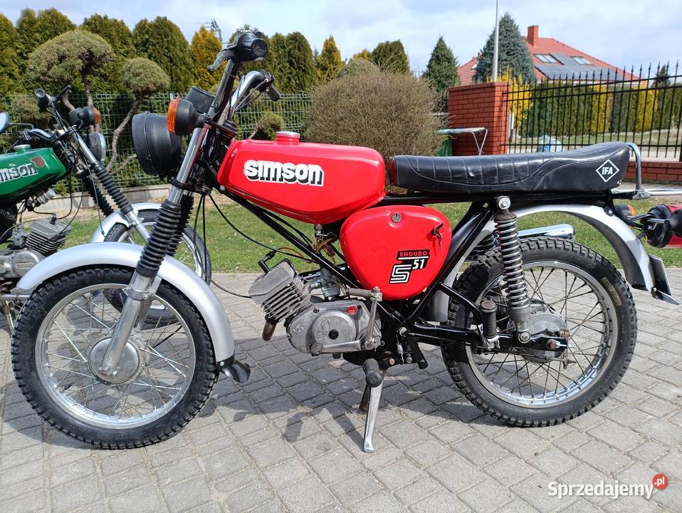 Simson S51 Enduro 1988r Ducati Energia Simson sprzedam