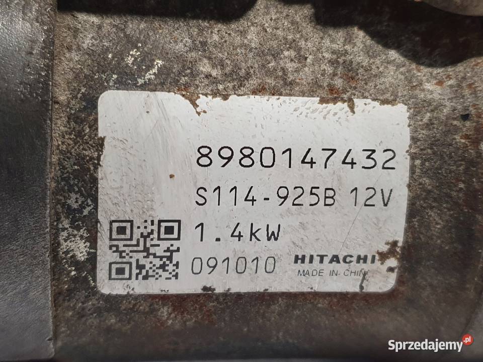 ROZRUSZNIK Opel Astra III H 17 CDTI 8980147432 lubelskie Chełm