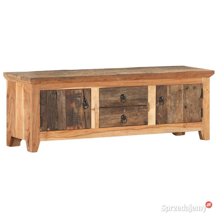 Szafka pod TV 120x30x40 lite drewno akacjowe i Warszawa