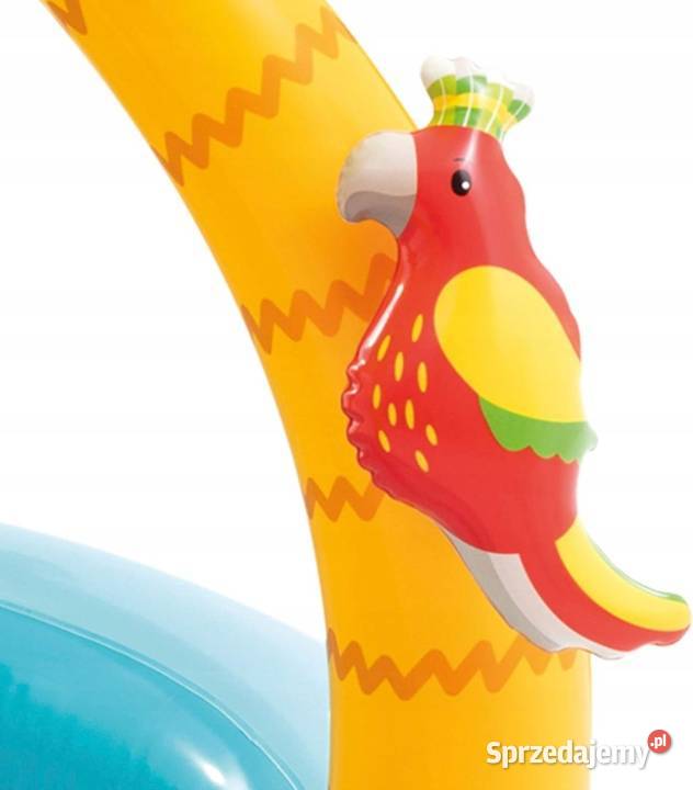 Basen dmuchany brodzik dzieci wyspa daszek INTEX Smogorzów