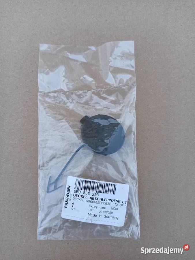 VW CRAFTER ZAŚLEPKA HAKA ZDERZAKA PRZÓD Trzciel