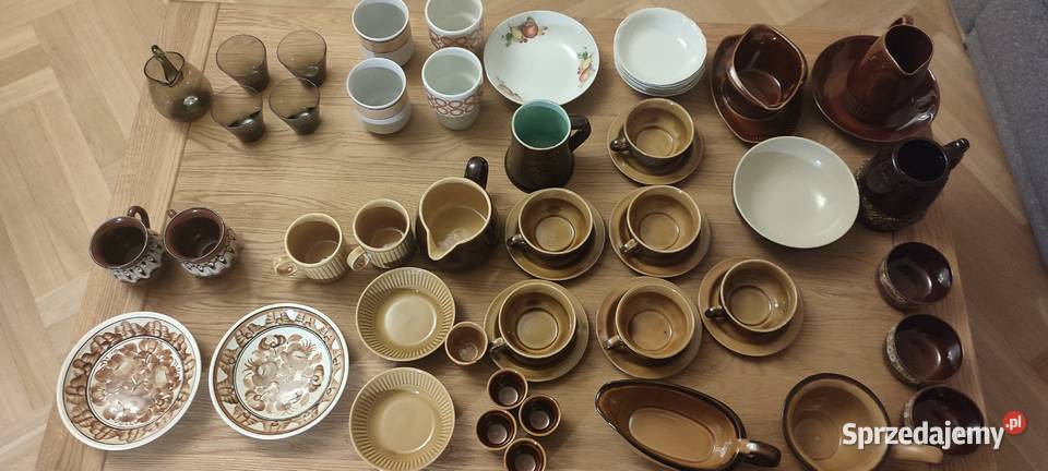 Piękna porcelana Pruszków Włocławek Fajans Warszawa