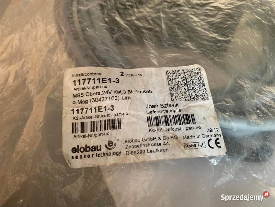 Elobau 117711E13 Safety Sensor mazowieckie Warszawa