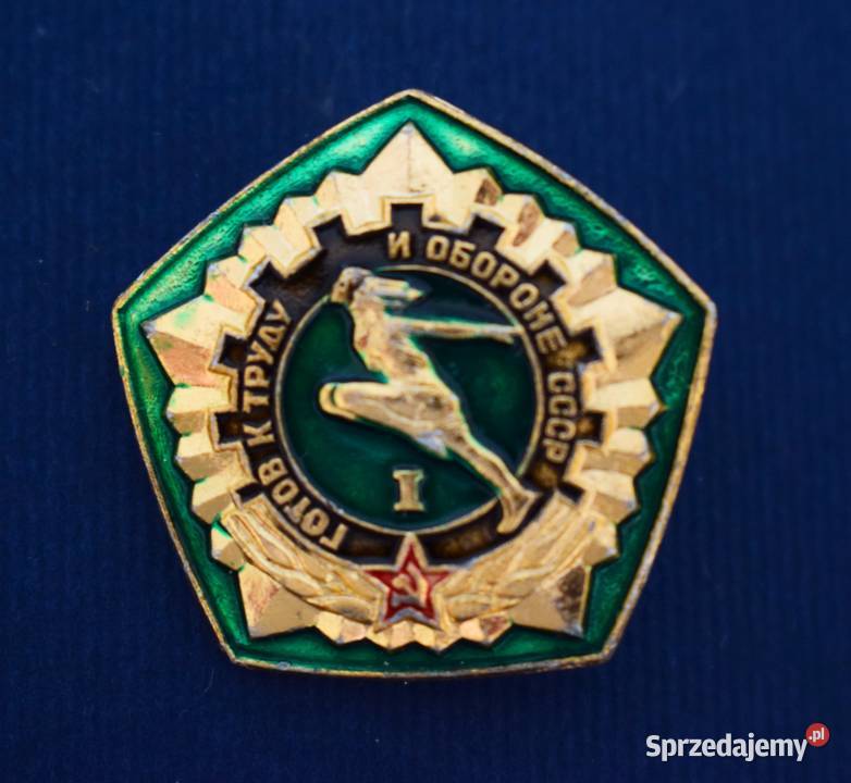 Radzieckie odznaki sportowe z lat 70 80 tych Chełmno