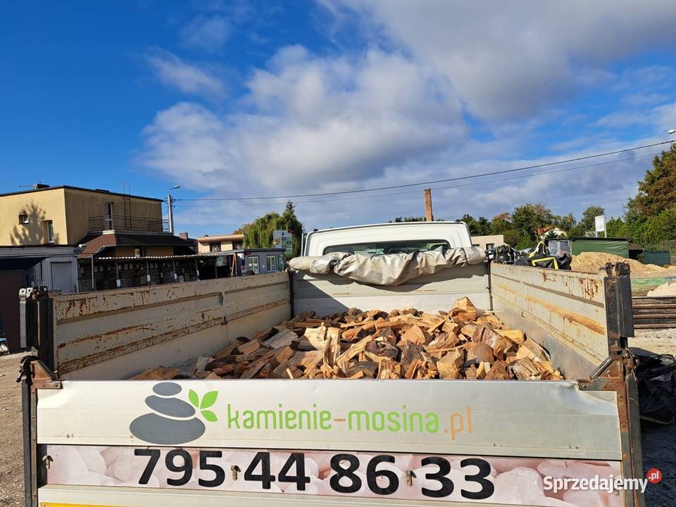 drewno opałowe sosna do pieca sucha wielkopolskie Mosina