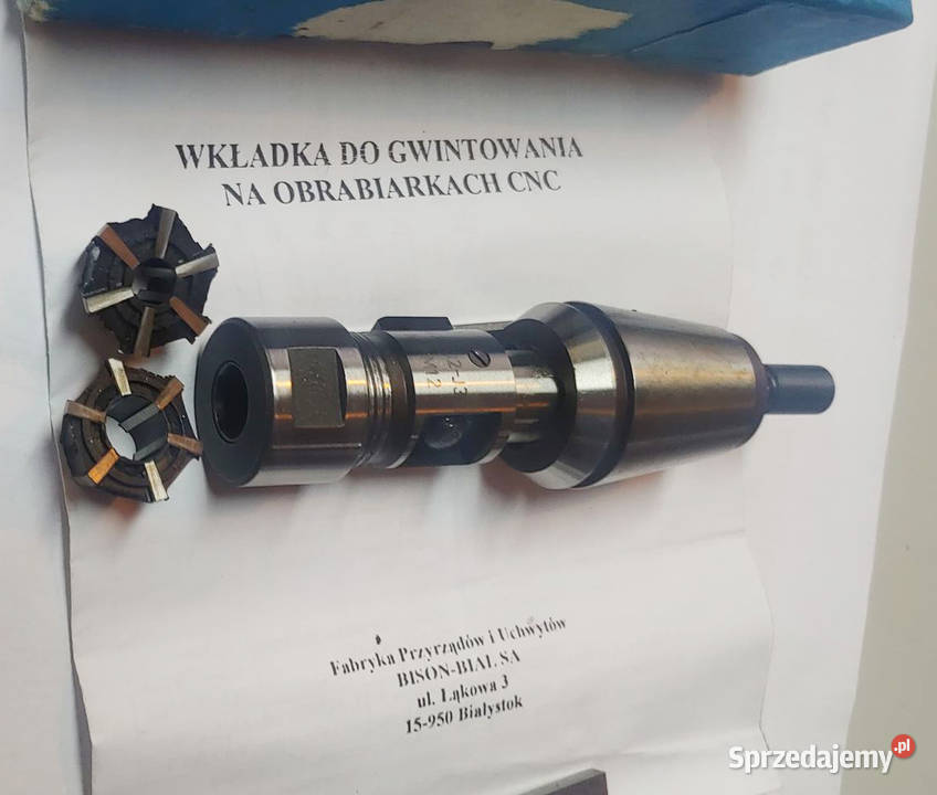 Oprawka do gwintowania na obrabiarkach CNC BISON Białystok