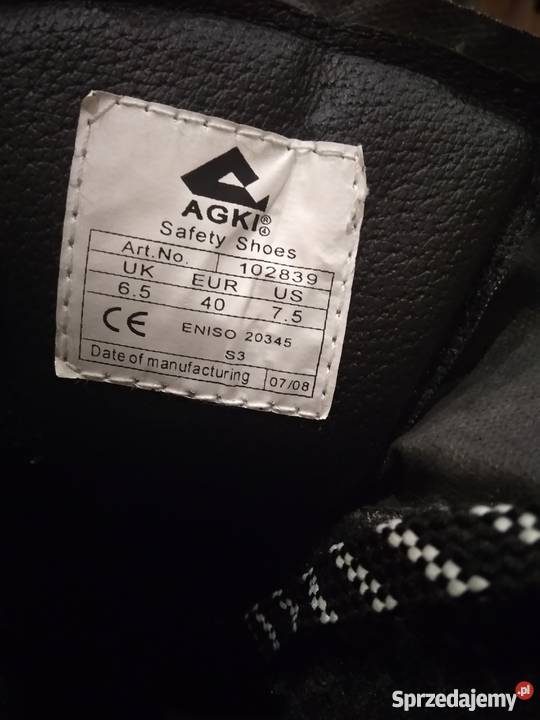 Buty robocze Agki zimowe 40 nowe Libusza sprzedam