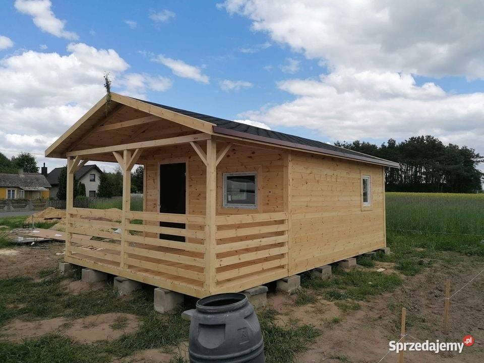 Domek letniskowy na działkę PRODUCENT WoodStuff Domki drewniane mazowieckie Warszawa