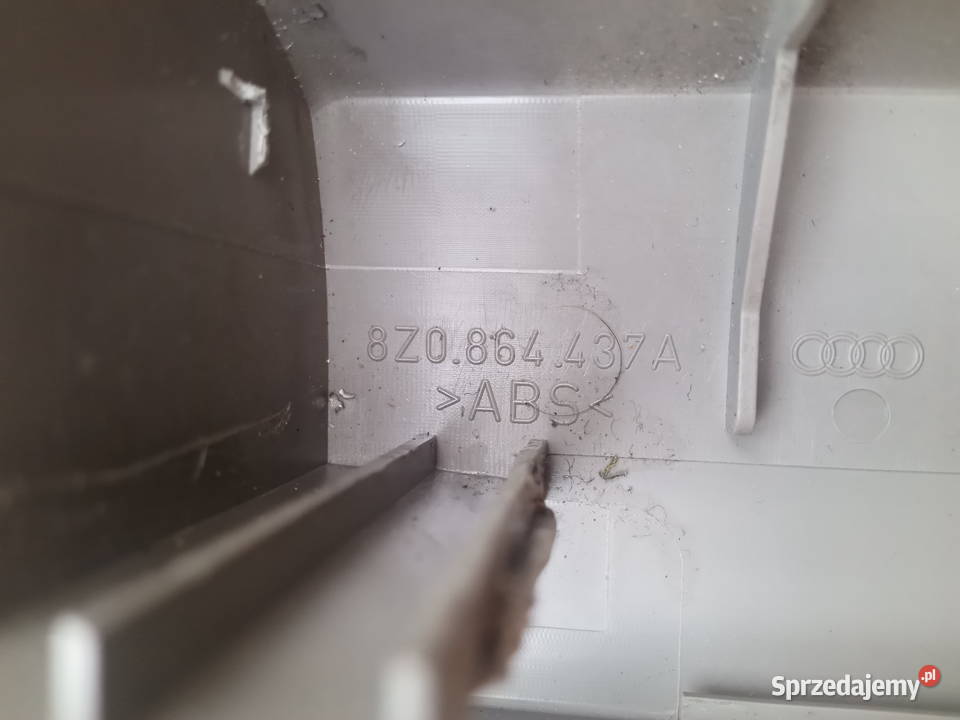 Audi A2 Osłona fotela Prowadnicy 8Z0864438 Dębica