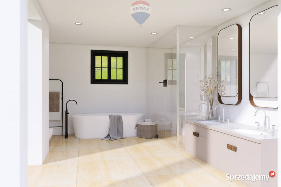 Willaobok PODKOWY LEŚNEJ i MILANÓWKADUŻA DZIAŁKA taras Owczarnia