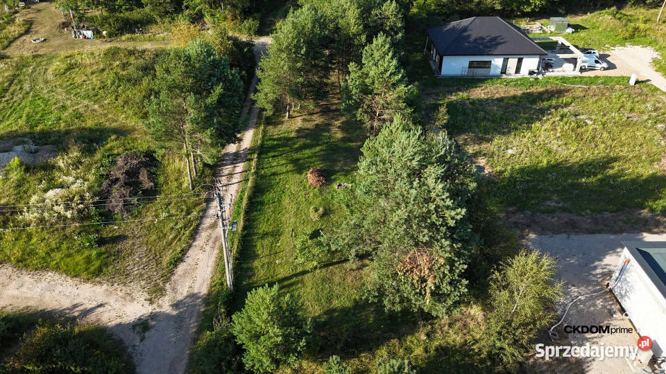 Działka pod lasem 9 arów Bilcza gm Morawica