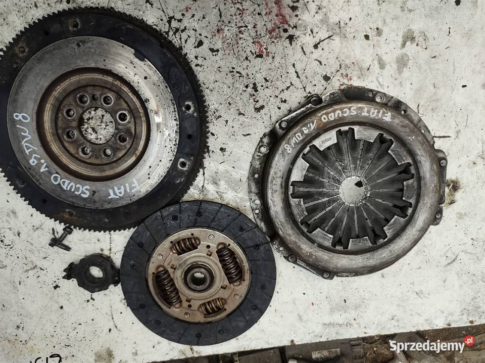 FIAT SCUDO 19D sprzęgło koło zamachowe świętokrzyskie