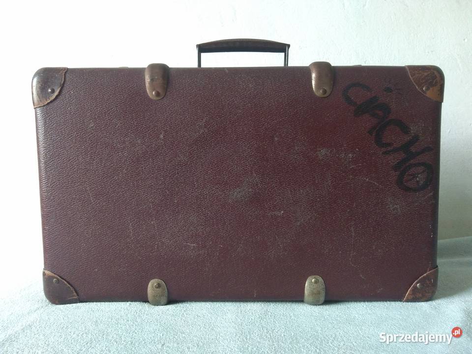 Stara walizka przedwojenna albo PRL 55 x 33 Warszawa