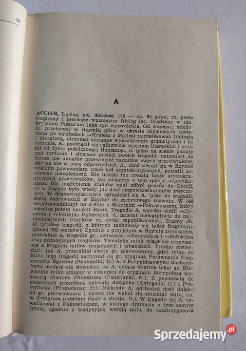 SŁOWNIK PISARZY ANTYCZNYCH Anna Świderkówna Hajnówka