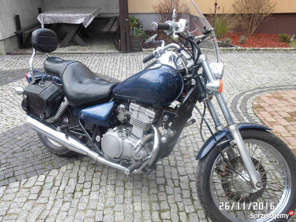 Piękny chopperKawasaki en 500 wielkopolskie Krzemieniewo sprzedam