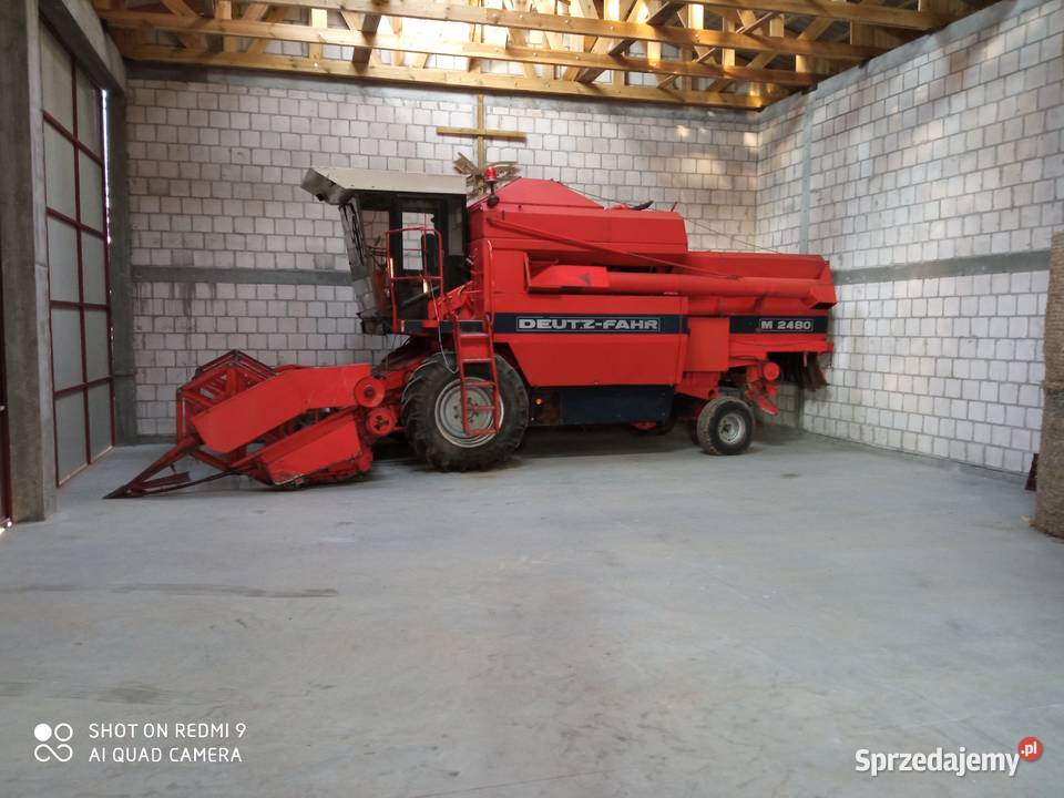 Kombajn Deutz Fahr 2480 nieuszkodzony Poświętne