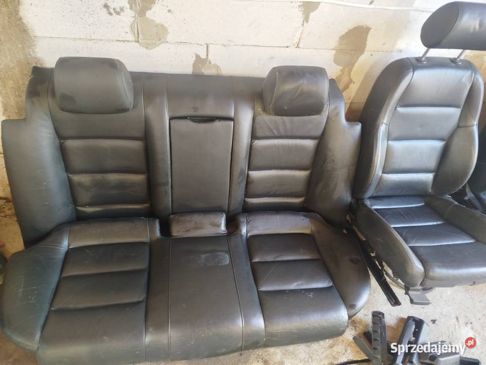 sprzedam fotel audi a4b6 skóra skórzane