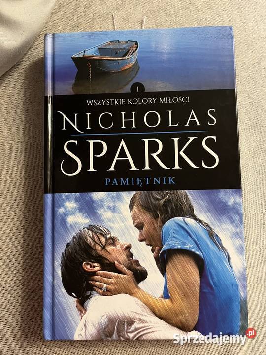 Książka nicholas sparks pamiętnik ISBN 9788379856763 Mazowszany