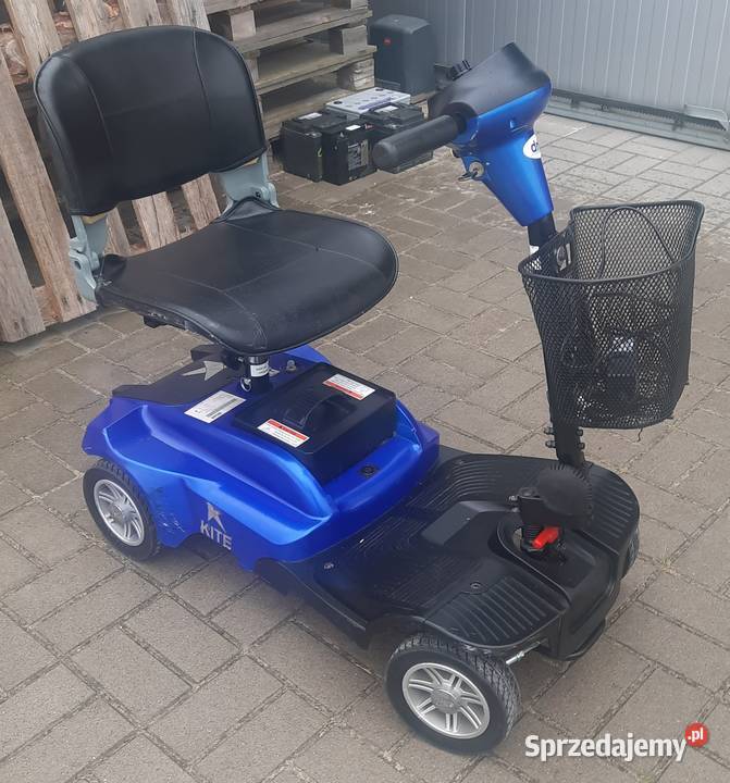 Skuter inwalidzki drobny wygodny w transporcie