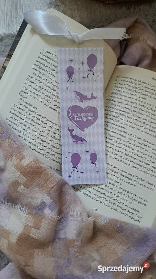 Zakładka BTS handmade sprzedam