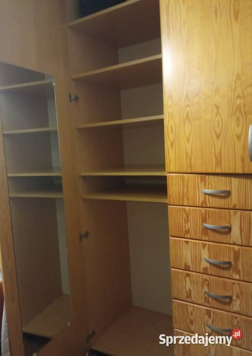 Szafa ubraniowa duża garderoba 262cm Sopot