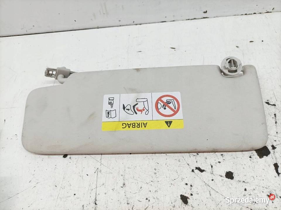 DASZKI PRZECIWSŁONECZNE PRAWY PASAŻERA OSŁONA 2G osobowe