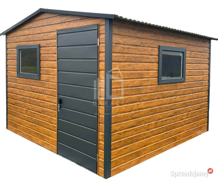 Schowek domek ogrodowy 3x3m drzwi 2x okno Łódź