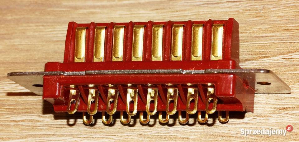 Złącze złocone wtyk RED RANGE PLUG RP 16 RNG Części i akcesoria