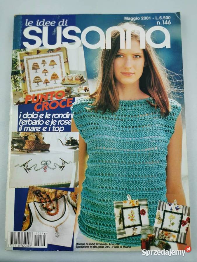 Le idee di Susanna haft krzyżykowy Czasopisma Wiśniowa
