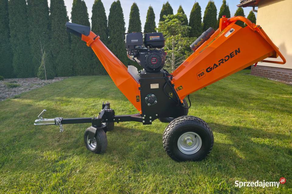MOCNY ROZDRABNIACZ DO GAŁĘZI RĘBAK SPALINOWY TB Dunkowa
