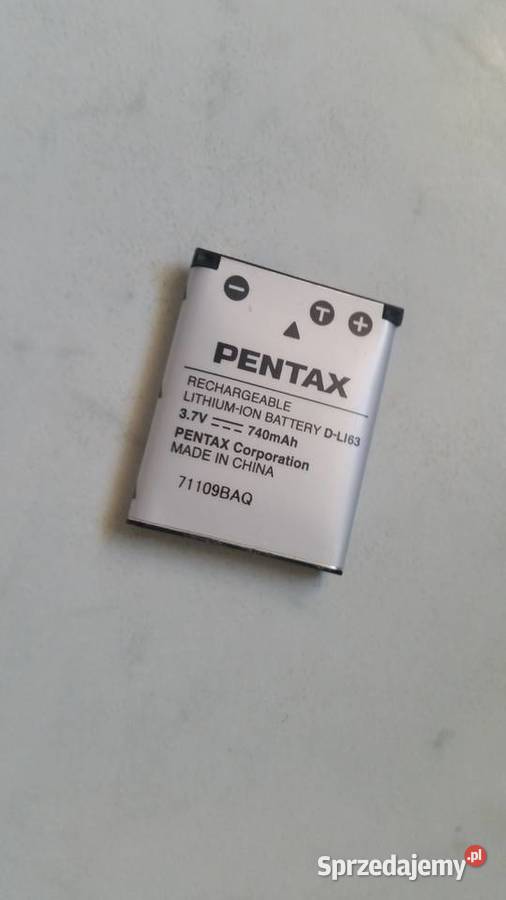 Aparat PENTAX Optio V10 Battery Charger DBC63 Puławy sprzedam
