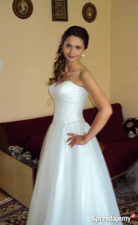 Szykowna suknia ślubna bolerko Princessa Warszawa sprzedam