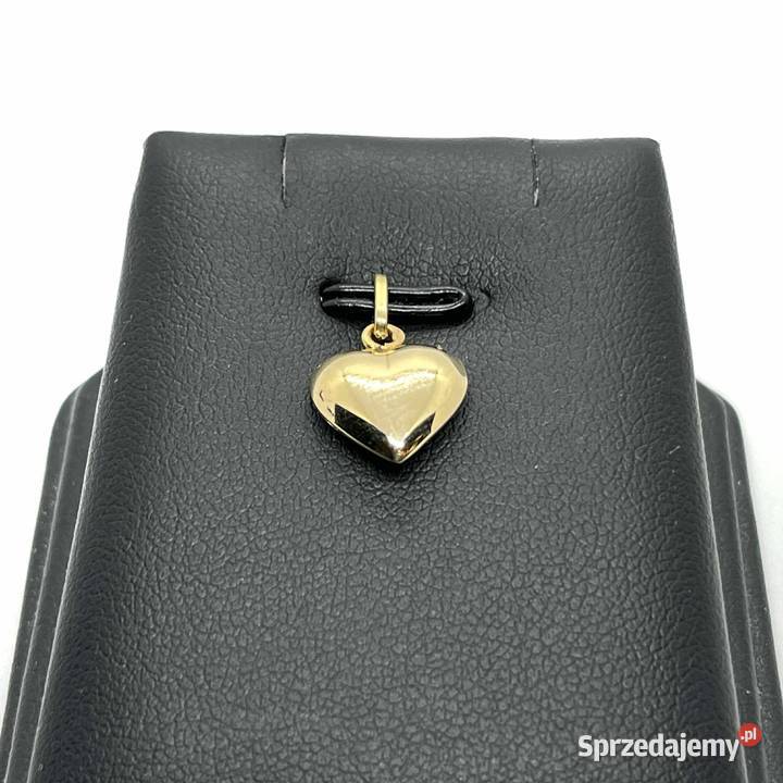 Złota Zawieszka Próby 585 063g Serce Serduszko warmińsko-mazurskie Elbląg sprzedam